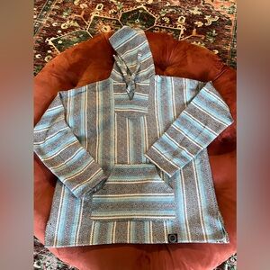 Celestial Blue Poncho